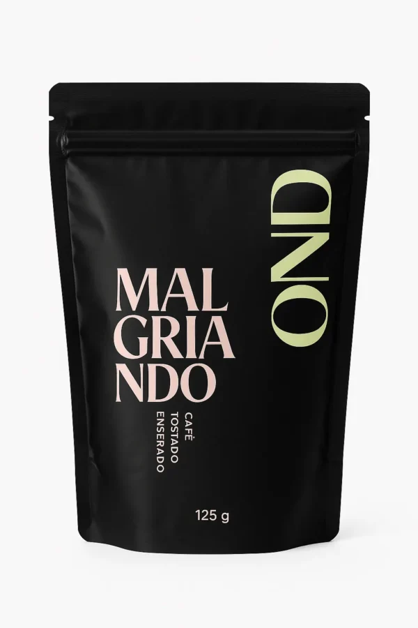 Cafe arabico antioqueño premium, molienda y tostión media 125gr